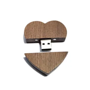 Promotional Heart Shape Usb Flash Drive Customise 2gb 4gb 8gb 16gb 32gb Pen Drive For Wedding Gift