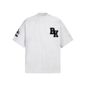 High Quality Drop Shoulder Mixed <strong>t</strong> <strong>Shirt</strong> for Men Custom Logo <strong>50</strong> <strong>Cent</strong> <strong>t</strong> <strong>Shirt</strong> - Product Image 2