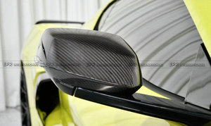 Cubierta de Espejo Retrovisor de Alta Calidad, Tipo OEM, para Chevrolet Corvette C8 2020+, Forma Exacta de Fábrica, Kit de Cubiertas Adhesivas para Espejos - Product Image 2