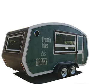 Camion de restauration rapide de haute qualité, prix d'usine, cuisine équipée sur mesure - Product Image 1