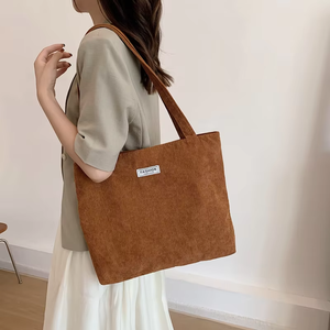 Женская Вельветовая сумка с логотипом - Product Image 4