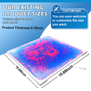 Giáo dục khác đồ chơi thích hợp cho cảm giác phòng Tự Kỷ cảm giác đồ chơi 3D cảm ứng cung cấp điện LED Dance Mat Gel gạch lát sàn cảm giác - Product Image 4