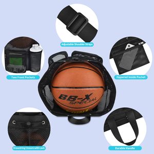 Muestra gratis de Mochila deportiva con cordón para mujeres y hombres, bolsa de gimnasio con bolsillo a prueba de humedad y zapatos hechos de poliéster - Product Image 3
