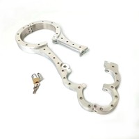 Collar y esposas de aluminio Black Emperor New Fetish Toys, 100% impermeables, para parejas, juguete para adultos, venta al por mayor.