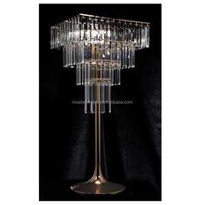 Cheap Cool Led Light Wedding <strong>Birthday</strong> <strong>Table</strong> Centerpiece Gold Metal Acrylic Flower Stand Centerpieces for Wedding <strong>Table</strong> - Product Image 1