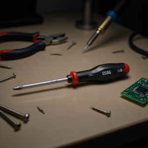 Usag Flat Head Screwdriver 150mm Professional <b>Precision</b> <b>Tool</b> For Electronics Repair - Product Image 3