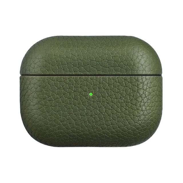 2022 Luxury Retro High Quality Leather Shock-proof Rechargeable Wireless Earphone case for airpod