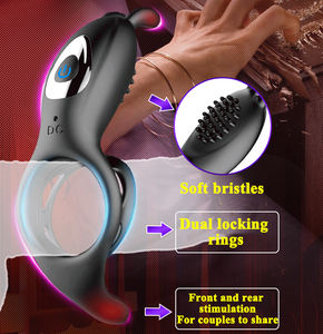<span class=keywords><strong>Anneau</strong></span> de verrouillage du sperme électrique à télécommande, stimulation en silicone, <span class=keywords><strong>anneau</strong></span> <span class=keywords><strong>vibrant</strong></span> à partager en couple, <span class=keywords><strong>anneau</strong></span> de verrouillage du sperme pour hommes adultes - Product Image 5