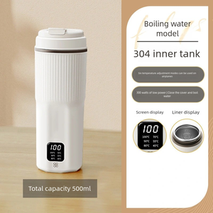 Hervidor portátil aislado de alta calidad, taza de té con calefacción eléctrica, botella de agua caliente, hervidor de agua de viaje con calefacción eléctrica - Product Image 4