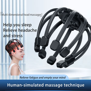 Masajeador de cabeza de pulpo Masajeador facial de relajación de cuero cabelludo eléctrico para la circulación sanguínea y el alivio de la fatiga - Product Image 3