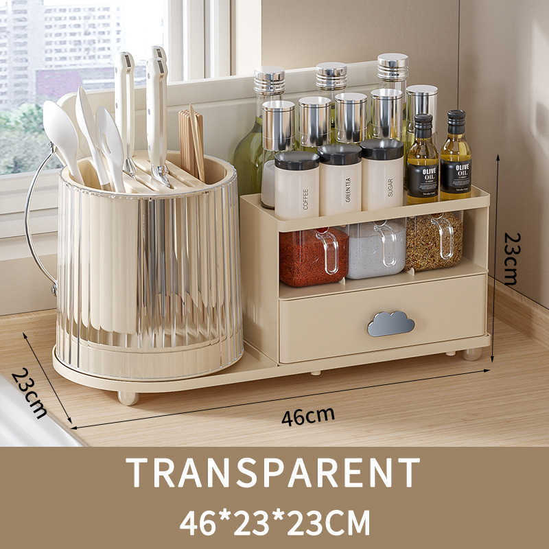Rack de almacenamiento transparente