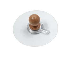 Mutfak, banyo ve balkonlar için uygun popüler japon dikişsiz ahşap kancalar. Şeffaf ahşap yapışkanlı kancalar - Product Image 2