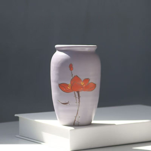 <span class=keywords><strong>Pot</strong></span> <span class=keywords><strong>en</strong></span> céramique haut de gamme MSH Pastoral, peint à la main, motif <span class=keywords><strong>lotus</strong></span>, pour plantes succulentes, bonsaïs et plantes vertes - Product Image 4