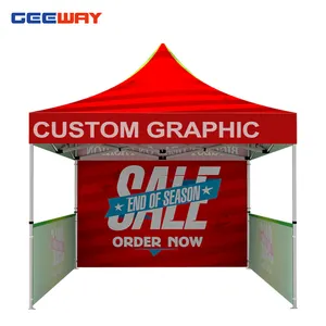 Business Hex Frame Shop Trade Show Exhibition Event Party Marquee Canopy Pop Up Custom Printed Tent Custom Tent With Logo