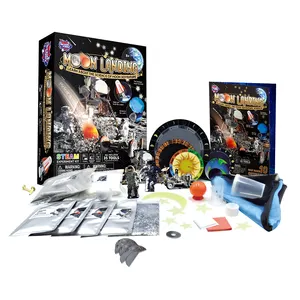 大爆炸科学热茎科学教育套装学前教育玩具DIY登月天文儿童玩具