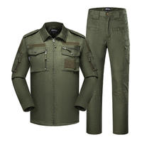 Ensemble Tactique Militaire Smart 728 Camouflage Khaki Bleu Marine Style Américain Ripstop Jungle Désert Rayures Tigre Uniformes de Combat Améliorés