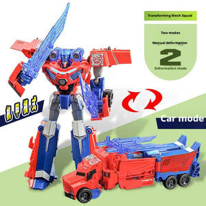 Juguete Educativo de Dinosaurio Transformable <span class=keywords><strong>2</strong></span> en 1, Modelo de Deformación de Plástico ABS, Robot Transformable, Caja de Color, para Niños y Niñas de <span class=keywords><strong>2</strong></span> a 14 Años - Product Image 4