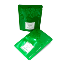 ZHONGBAO Sachet personnalisé imprimé à trois soudures avec encoche pré-découpée à ouverture facile, disponible en finition mate ou brillante pour masque facial