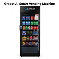Distributeurs automatiques de boissons avec lecteur de cartes, distributeurs de sodas et de collations, distributeurs de collations bon marché, distributeur de collations intelligent AI pour boissons