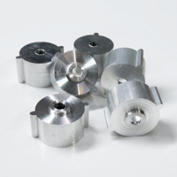 Servicios de Mecanizado de Extrusión de Aluminio Personalizados, Piezas de Aluminio Mecanizadas por CNC, Carcasa de Motor de Dron de Aluminio Mecanizado por CNC