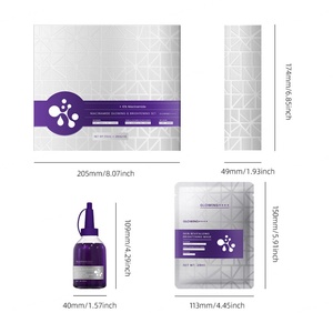 Kit de Cuidado de la Piel Orgánico del Fabricante de Cosméticos, Set Aclarante, Blanqueador e Iluminador con Niacinamida - Product Image 6