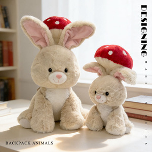 Lot de Peluches Animaux Kawaii en Gros – 18cm et 25cm – Design Parapluie & Sac à Dos – <span class=keywords><strong>Grenouille</strong></span>, Lapin, Capybara en Peluche de Dessin Animé - Product Image 4