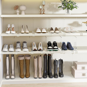 10pcs Shelf Dividers Purse Organizer for Closet Acrylic Bag Storage Organizer for <b>Handbags</b> Clutches Clothes Sweater - Product Image 5