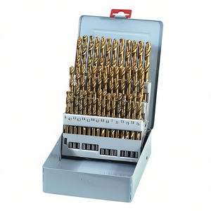 Juego de brocas cilíndricas Fervi de 6 a 7,5 mm con medidas de décima parte para perforación de precisión - Product Image 2