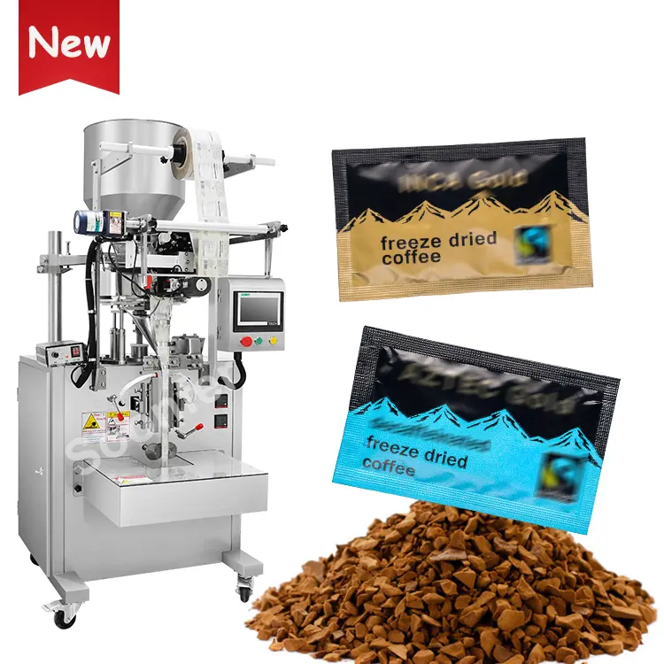 High speed fully automatic vertical granule coffee packaging machine sachet freeze dried coffee packaging machine