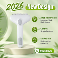 Brosse démêlante portable et légère pour animaux de compagnie, rechargeable, à déclenchement rapide des poils, durable, lisse et facile à utiliser