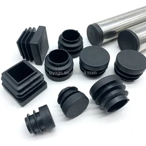 Round Black Tubing Plugs Round Plastic Black Blanking End Cap Caps Tube Pipe Inserts Plug Bung