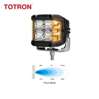Lumière de travail latérale 12V 24V 26W 6000K pour Jeep, camion, VTT, UTV, tout-terrain