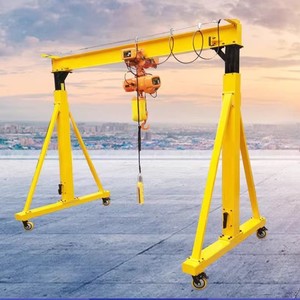 เครนขาสูงเคลื่อนที่ใช้ในอาคารกลางแจ้งใช้ง่าย1ton 2ton 5ton 3ton - Product Image 3