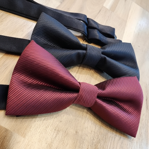 Cravatta a forma di farfalla con fiocco da uomo per matrimonio elegante cravatta a farfalla per occasioni formali - Product Image 1