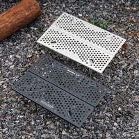 Mini table légère pliable, bureau à thé en alliage d'aluminium, pour camping en plein air, barbecue, meubles d'extérieur portables multifonctionnels