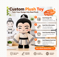 Fabricants de jouets en peluche en forme d'étoile, poupées en peluche personnalisées de 20 cm, figurines en peluche personnalisées, poupées en peluche anime Kpop