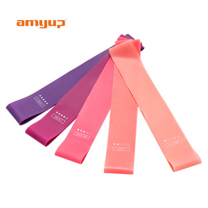 Ensemble de bandes de résistance Amyup, 4 couleurs, TPE, fitness, yoga, pilates, exercices pour les fessiers - Product Image 3