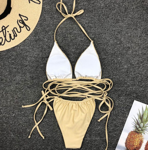 Nuevo Traje de Baño de Dos Piezas para Mujer, Bikini Sexy con Tiras - Product Image 4
