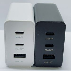 65W Gan Charger Type <b>C</b> Fast Charging Power Adapter for Notebook Mobile Phone 65W Travel Charger Adapter - Product Image 3