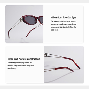 Customizable <b>Mirror</b> Lens Trendy Sunglasses High-end Ready Sunglasses 2026 New Style Ready to Ship - Product Image 6