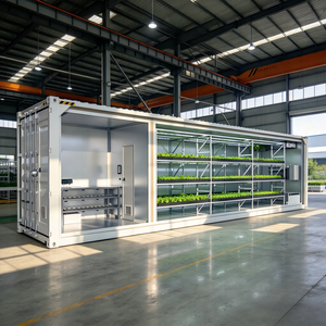 Smart HDPE Enclosed Cultivation Container Full Spectrum LED Aeroponic Irrigation Automated Indoor <b>Plant</b> Farm 3-Month Warranty - Product Image 1