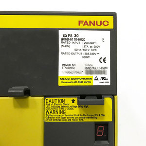 A06B-6110-H030โมดูลไฟเครื่องขยายเสียง Fanuc ของแท้อะไหล่ผู้ผลิต - Product Image 2