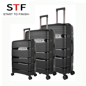 <span class=keywords><strong>Trois</strong></span> ensembles <span class=keywords><strong>de</strong></span> 20 24 28 <span class=keywords><strong>valises</strong></span> <span class=keywords><strong>de</strong></span> grande capacité bagages à coque rigide en PP <span class=keywords><strong>valises</strong></span> <span class=keywords><strong>de</strong></span> voyage personnalisées à roulettes en PP valise personnalisée - Product Image 3