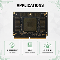 Akselerator OAM Any-Layer HDI (ELIC) 40 Lapisan Modul AI OCP Produsen Perakitan PCB/PCBA Kustom Bahan Ultra Low Loss BGA