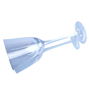 <span class=keywords><strong>Verre</strong></span> à vin rouge transparent fait à la main en gros, pas cher, avec un artisanat <span class=keywords><strong>strié</strong></span> - Product Image 4