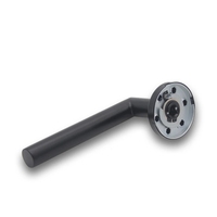 Poignée de porte en acier inoxydable de type L et ensemble de serrures Degol Hardware