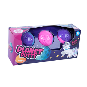 Venta al por mayor Planet Boron Free 3 en 1 Air Dry Bouncing Putty Diy Toys para niños - Product Image 2