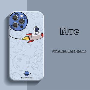 Custodia per telefono con motivo Honatop astronauta per Xiaomi 13 12 11 <span class=keywords><strong>Redmi</strong></span> Pro Note 10 <span class=keywords><strong>10S</strong></span> 9 Pro MAX <span class=keywords><strong>Cover</strong></span> in Silicone per Iphone 15 14 Pro max - Product Image 5