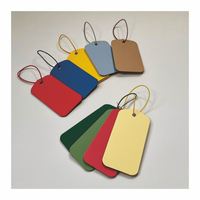 Vente chaude personnalisé voiture étiquettes suspendues papier vêtements étiquettes volantes étiquettes de vêtement compagnie aérienne carte d'embarquement thermique
