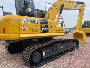 Excavadora Komatsu PC240LC Usada, Reacondicionada en Japón, 24 Toneladas, Pocas Horas de Trabajo, Componentes Principales: PLC, Engranajes, Rodamientos, Bomba, Potencia de 110kw - Product Image 4